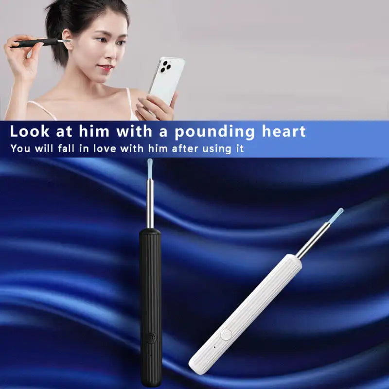 B-Home Portable 230Mah Wifi Electric Visual LED Earwax Cleaning Camera